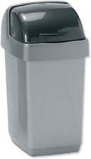 Image of 510504 10L Roll Top Bin Metallic