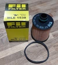 Image of Oil Filter MLE1538 Fits Alfa Romeo Chevrolet Chrysler Citroen Fiat Ford VW