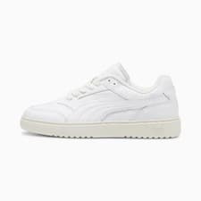 Image of Puma Doublecourt Club 48 Sneakers Shoes PUMA White/Warm White 395391-01 US 4-12