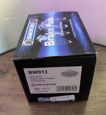 Image of BRAKEWORLD FRONT BRAKE PADS BW913 RENAULT CLIO/LAGUNA/MEGANE/SCENIC