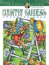 Image of Teresa Goodridge Creative Haven Country Gardens Coloring Book (Paperback)