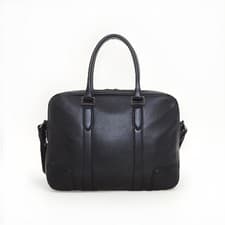 Image of HUGO BOSS Morval All Leather Business Bag 50433431 Black
