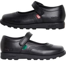 Image of Kickers Infant Girls Fragma Pop Shoes Black