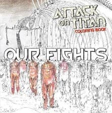 Image of Hajime Isayama Attack on Titan Coloring Book 2: Our Fights (Paperback)
