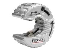 Image of Ridgid 57018 15mm & 22mm 2-in-1 C-Style Small Copper Pipe Tube Cutter Plumbers