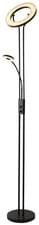 Image of Floor Light Black Halo LED Matt Searchlight 55601BK