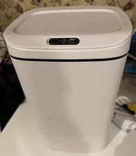 Image of Tower Automatic Motion Sensor Bin (Minor Defect) - White