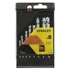 Image of Stanley STA56040 Masonry 8 Piece Drill Bit Set