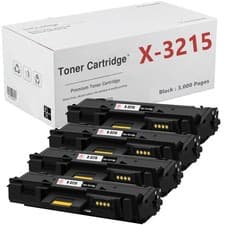 Image of 4 x Black Toner Cartridge Fits For Xerox WorkCentre 3215 3225 3225DNI 106R02777