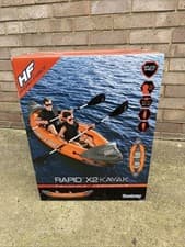 Image of Bestway Hydro‑Force Lite‑Rapid X2 Inflatable Kayak - Orange (65077)