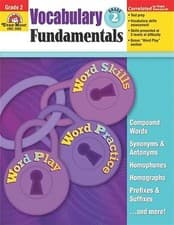 Image of Vocabulary Fundamentals, Grade 2, Paperback by Evan-Moor Corp. (COR), Brand N...