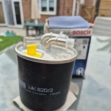 Image of Fuel filter for MERCEDES-BENZ MANN-FILTER WK 820/2.  NEW. TWO AVAILABLE 