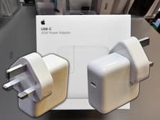 Image of Genuine Apple Charger 30W Power Adapter USB-C UK For iPhone iPad MacBook