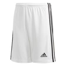 Image of Adidas Boys Girls Squadra 21 Stripes Shorts Junior Kids Sports Football PE 5-14