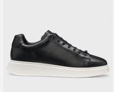 Image of BOSS Amber Leather Trainers Size Uk 7 Brand New Genuine RRP£199 #728