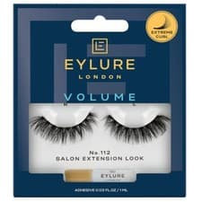 Image of Eylure Volume Lashes - 112 - Black False Eyelashes Clusters Adhesive Included