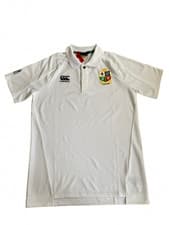 Image of Canterbury - British & Irish Lions Polo Shirt - White - Mens Small - BNWT