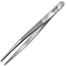 Image of Bernstein 5-119 Jeweller´s Tweezers 140mm Nickel-Plated Fine Rounded Tips