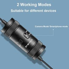 Image of BOYA BY-M1 Pro II Universal Clip-on Microphone Omni-directional Condenser Lapel