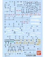 Image of Gundam Decal No.101 RG 1/144 for Zeta Gundam Bandai