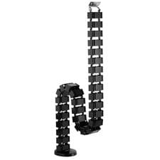 Image of Outshine Gaming Sit Stand Cable Management Spine - Adjustable, Desk Organiser