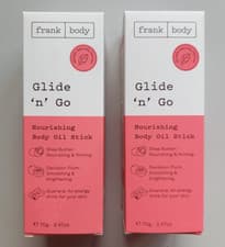 Image of 2 x Frank Body Glide 'N' Go Body Oil Sticks (2 x 70g)