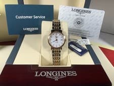 Image of LONGINES Elegant L43095127 White Dial Lady's Watch