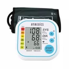 Image of HoMedics Automatic Blood Pressure Monitor Upper Arm, Heartbeat-Date Stamp