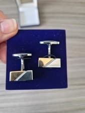 Image of Fred Bennett 2 Colour Cufflinks