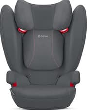 Image of Cybex Silver Solution B-Fix Group 2/3 Car Seat – Steel Grey