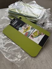 Image of Joseph Joseph Duo Set of 3 Double-Sided Colour Coded Chopping Board Mat Set