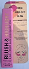 Image of REVOLUTION BLUSH & HIGHLIGHT STICK GOLDEN SHINE FULLSIZE RRP £7 NEW & SEALED