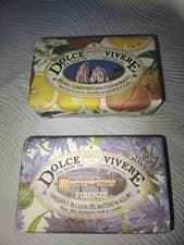 Image of Nesti Dante Dolce Vivere Collection Sicilia Milano Pisa Roma 2x150g Soap Bar