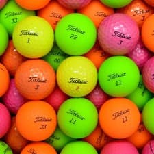 Image of Premium Mixed Golf Balls Pearl Grade A Coloured Optic Lake Balls 24 Ball Pack
