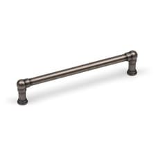 Image of Pewter Kitchen Cabinet Handle Silver Industrial Pipe 3 Sizes Wardrobe Door Pulls
