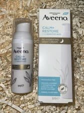 Image of Aveeno Face Calm + Restore Rehydrating Night Cream 50ml