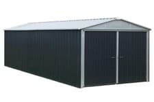 Image of Garage 10 x 17ft Metal Yardmaster Shed 2.97 x 5.22m - Assembly Available