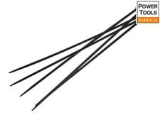 Image of Faithfull Cable Ties Black 4.8 X 300Mm (Pack 100)