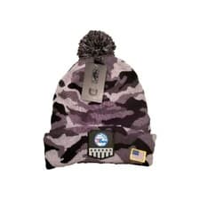 Image of NBA Ultra Game Philadelphia 76ers Beanie Hat Salute To Service OSFM Camo NWT