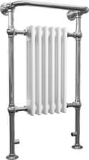 Image of UK Radiators White Electric Traditional Bathroom Radiator 963x583mm|400w On/Off