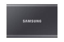 Image of Samsung T7 Portable SSD 2 TB USB 3.2 Gen 2 External SSD Titanium Grey (MU