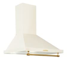 Image of Cooker Hood 60 cm Kitchen Extractor Chimney Hood Stainless Steel 610m³/h Creme