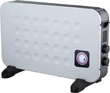 Image of Convector Radiator Heater with Timer & Turbo Fan | 3 Heat Settings Thermostat