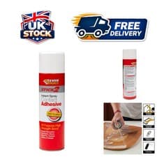 Image of Everbuild Stick 2 Aerosol Adhesive 500ML –  All-Purpose Solution