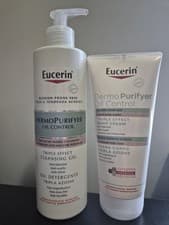 Image of Eucerin DermoPurifyer Oil Control Triple Effect Cleansing Gel 400ml + Body Cream
