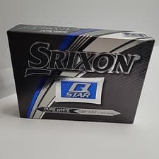 Image of Srixon Q-Star 4 Golf Balls Pure White 2018 12-Pack Dozen Premium Distance New