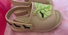 Image of MINI MELISSA BABY PINK SANDALS SIZE 4 UK / 19-20 EU