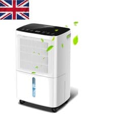 Image of Advanced 12L Capacity Portable Dehumidifier with Adjustable Humidity Control