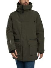Image of Superdry Men's City Padded Parka Jacket, Green