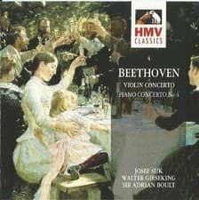 Image of Beethoven Violin Concerto  Piano Concerto No. 4 CD New & Sealed